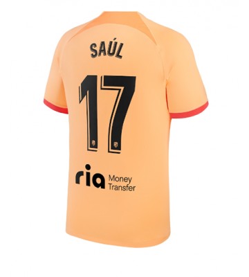 Atletico Madrid Saul Niguez #17 Tredje Tröja 2022-23 Korta ärmar